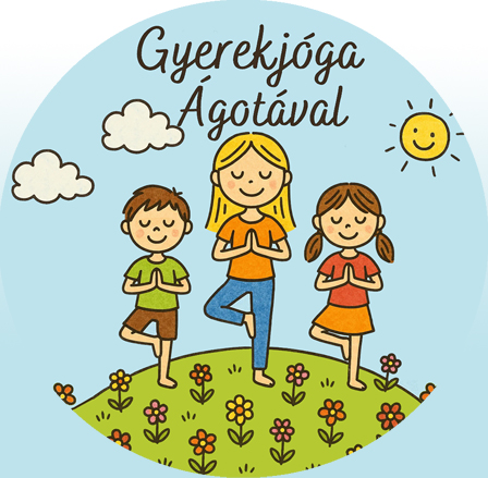 Gyerekek játszanak jógát Tiszavasváriban